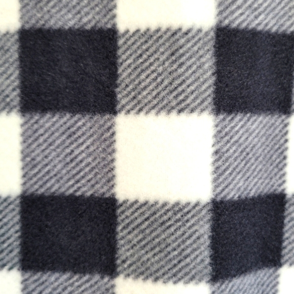 BUNDLE/LOT XXL Comfy Buffalo Check Fleece Zip-Up Vest w/Zip-Up Pockets EUC - Picture 5 of 13